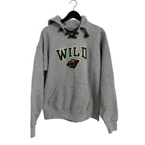 Minnesota Wild Stitched NHL Hockey Hoodie Size XL